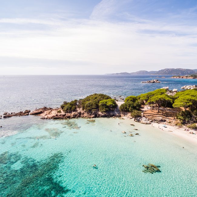 Plage de Palombaggia auf Korsika