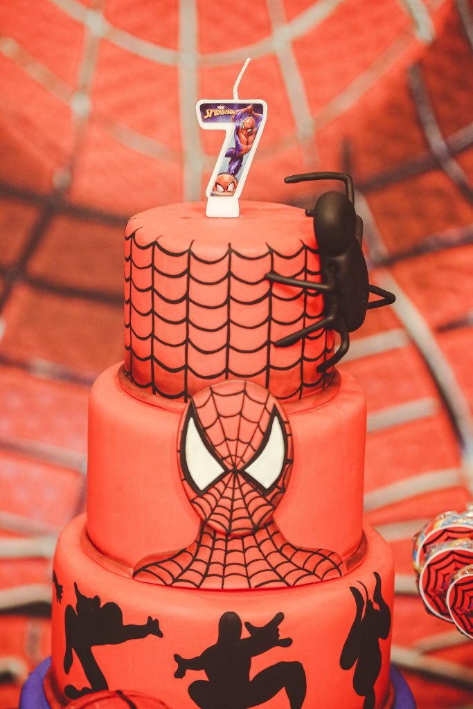 Spiderman-Torte